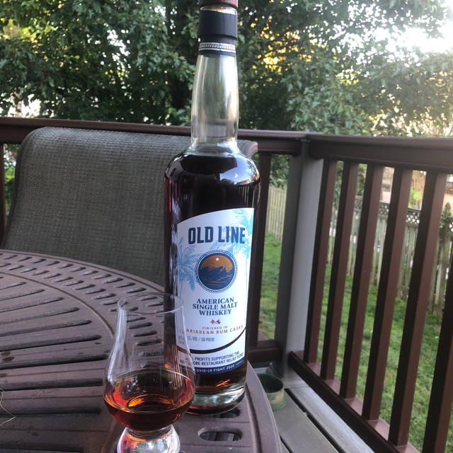 Old Line American Single Malt Caribbean Rum Casks