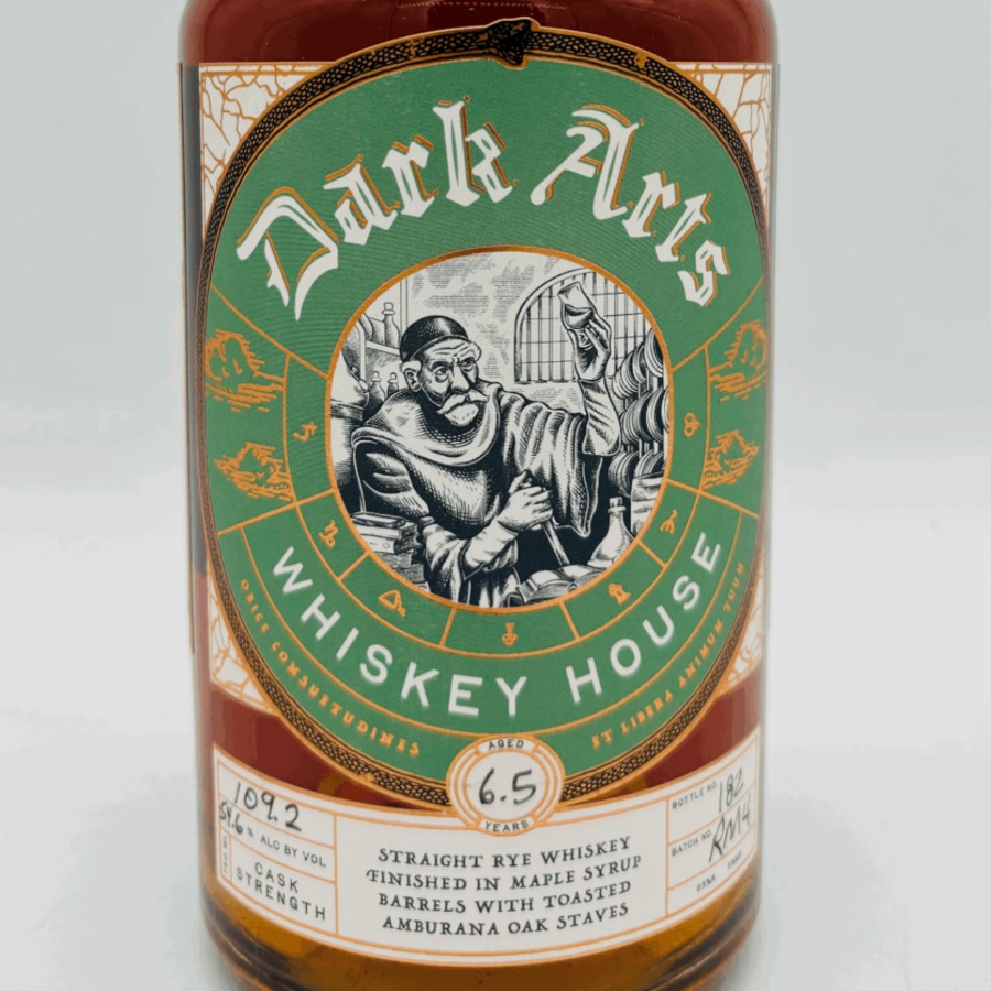 Dark Arts Straight Rye finished in Maple and Amburana