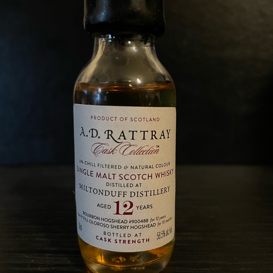 A.D. Rattray Cask Collection Miltonduff