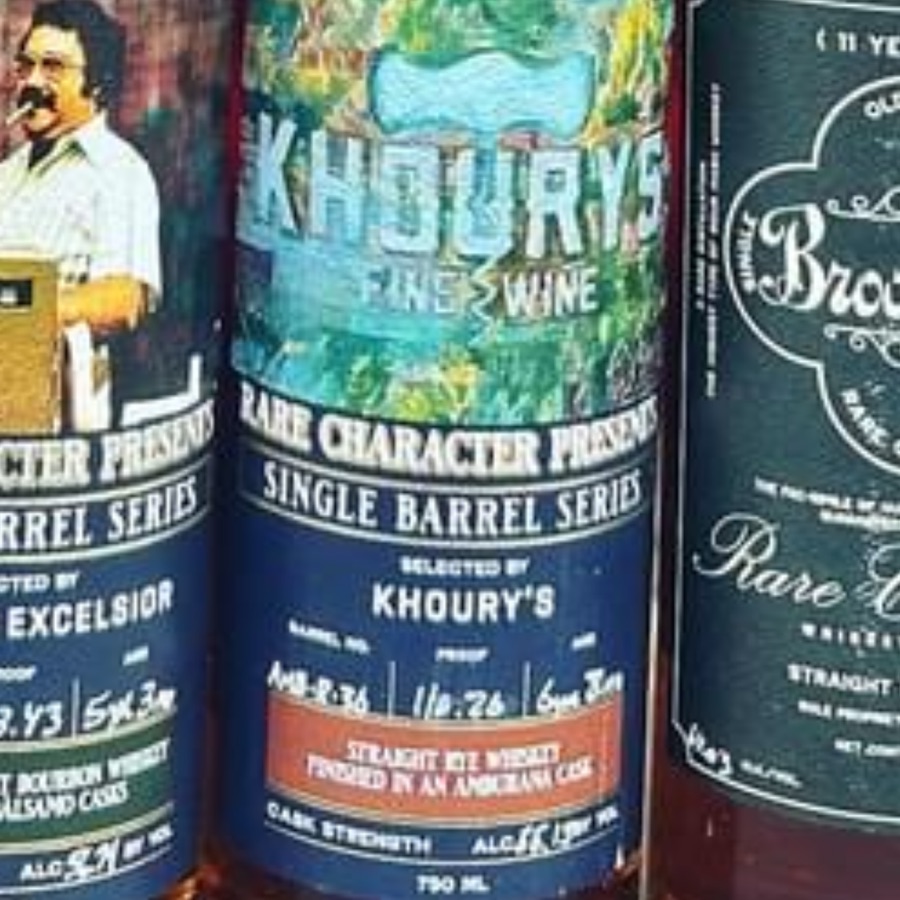 Rare Character Single Barrel Rye finished in Amburana (Khoury's)