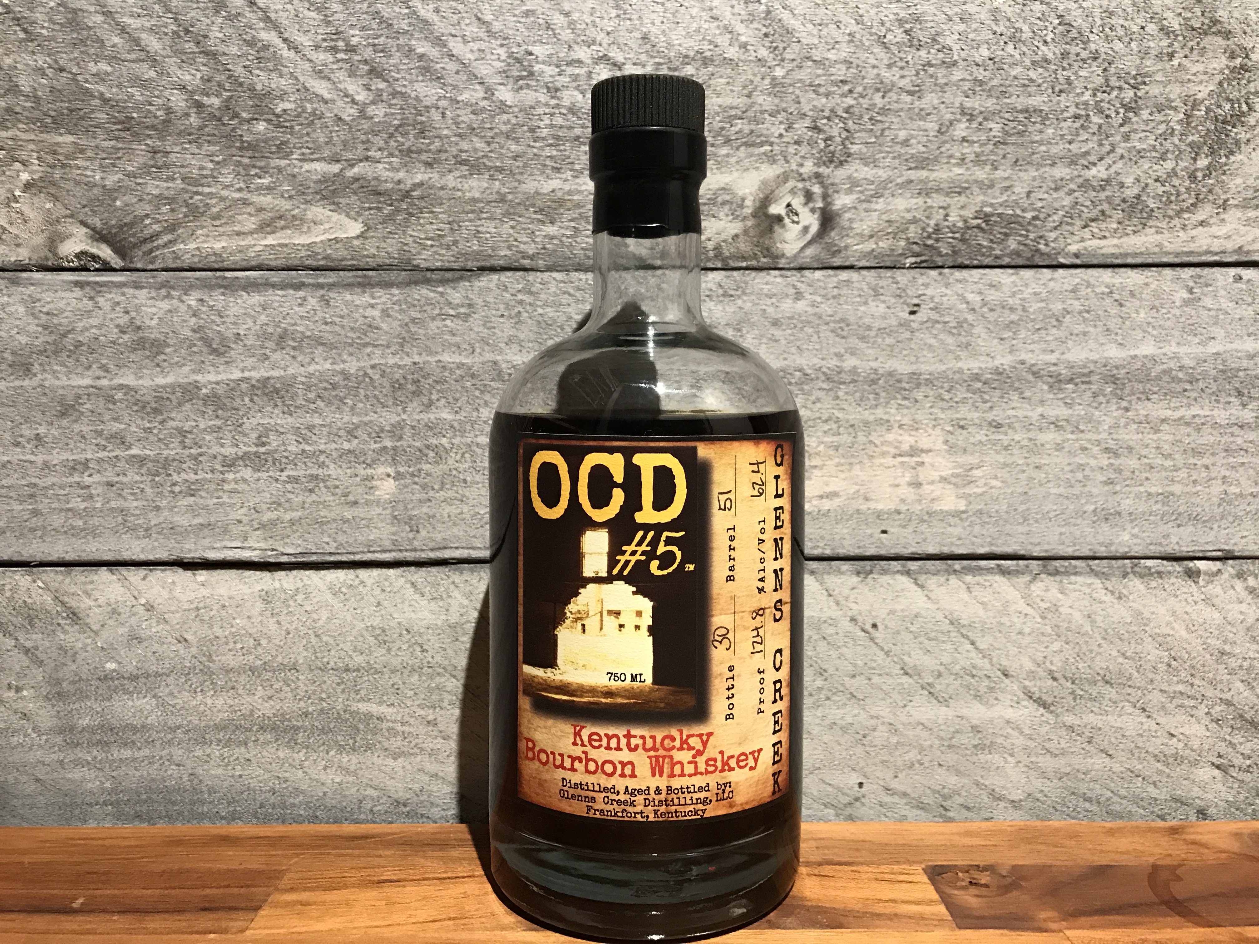 OCD #5 KY Bourbon Whiskey barrel 51