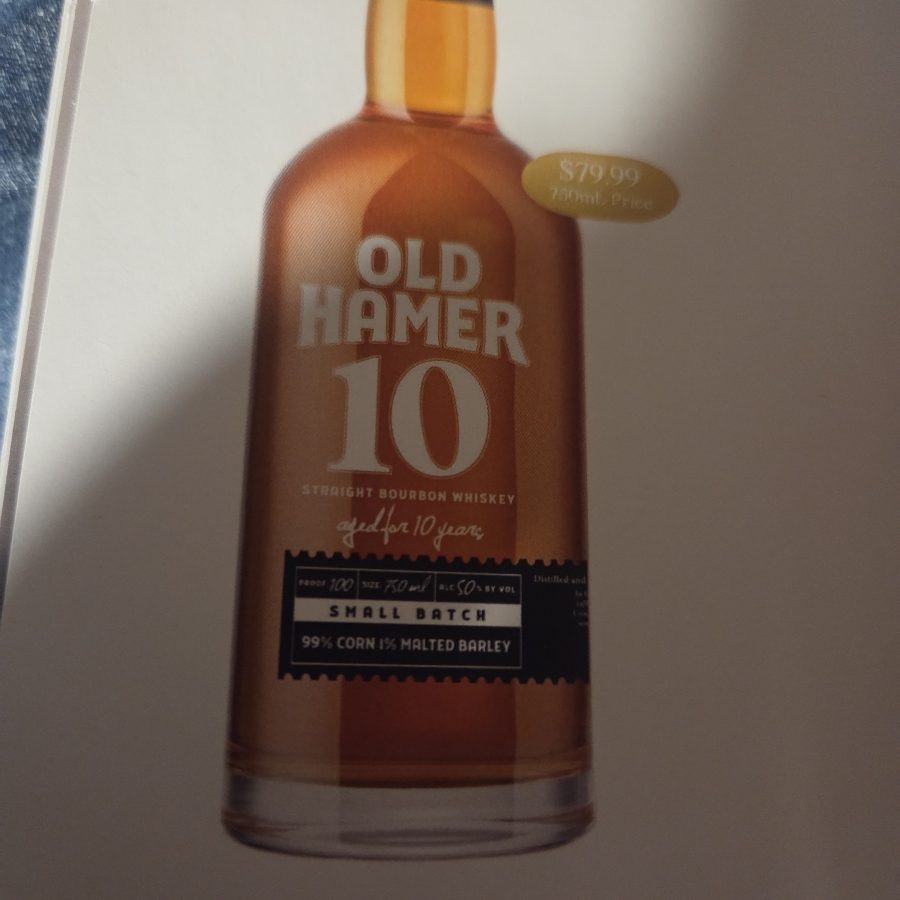 West Fork Whiskey Co. Old Hamer 10 Year Small Batch