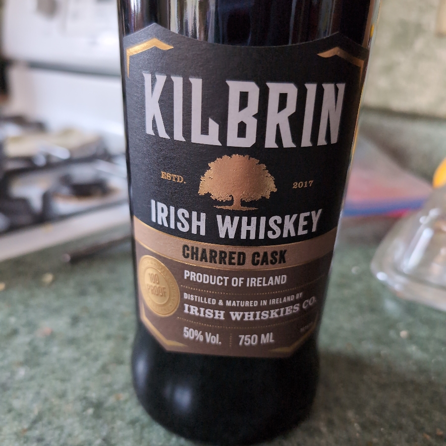 Kilbrin Irish Whiskey Charred Cask