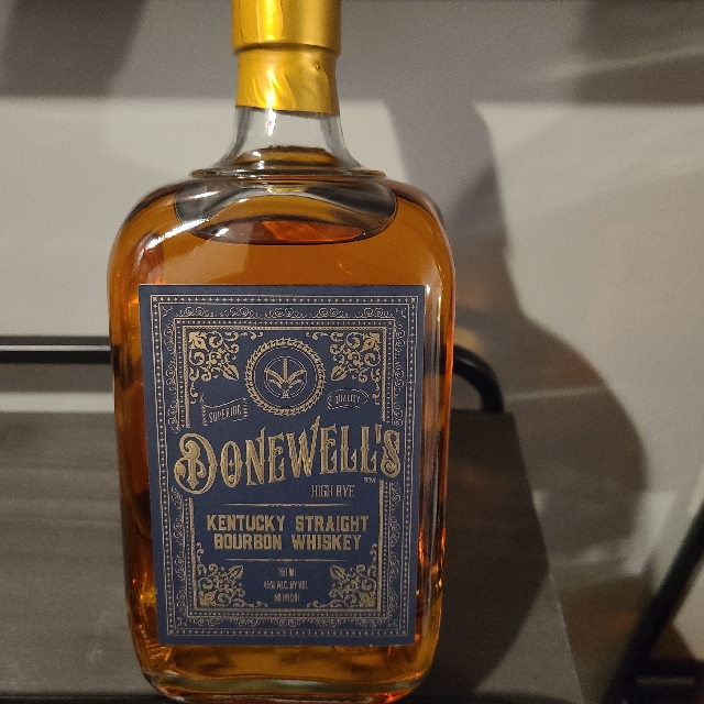 Donewell's Kentucky Straight Bourbon Whiskey