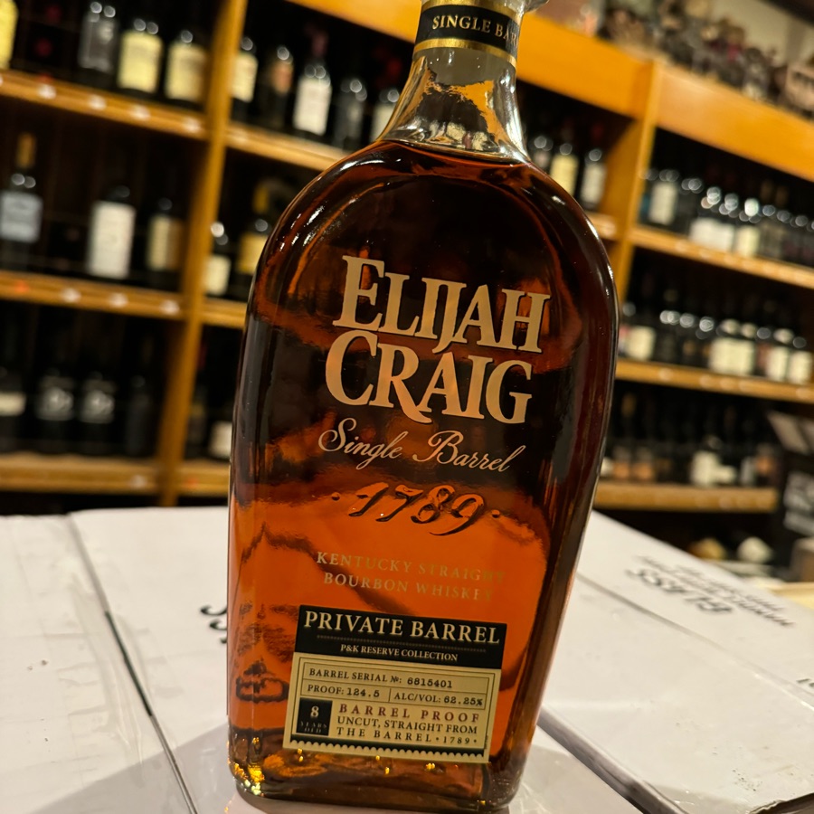 Elijah Craig Private Barrel Barrel Proof (P&K RESERVE COLLECTION)