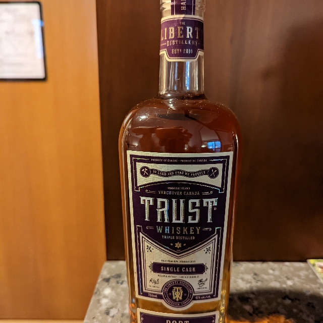 Trust Whiskey Single Cask Port