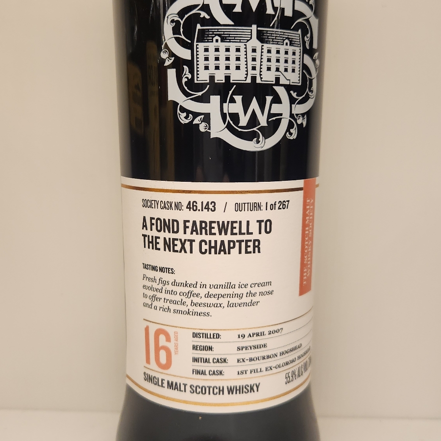 A Fond Farewell to the Next Chapter 46.143 (SMWS)