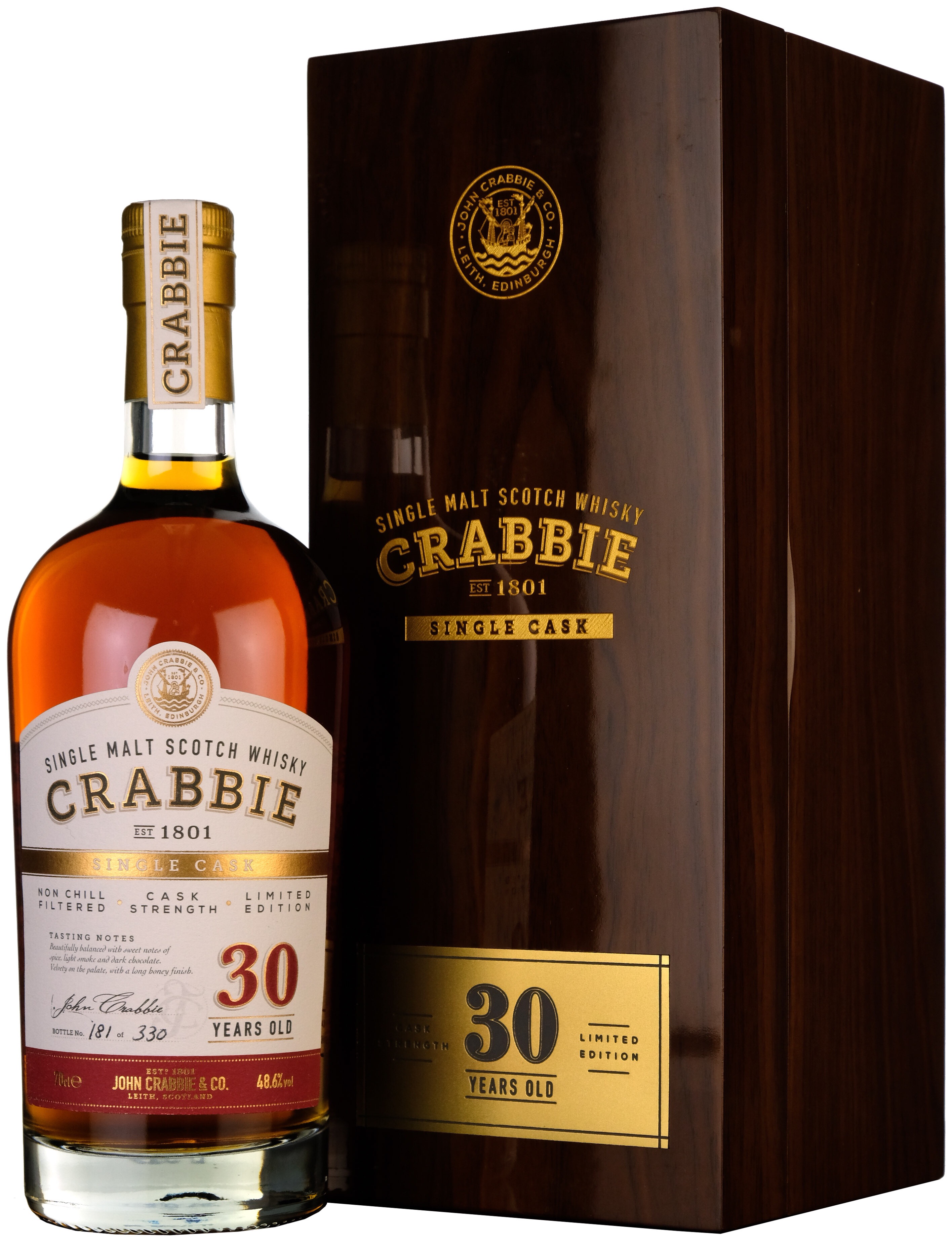 Crabbie 30 Year Speyside Single Malt