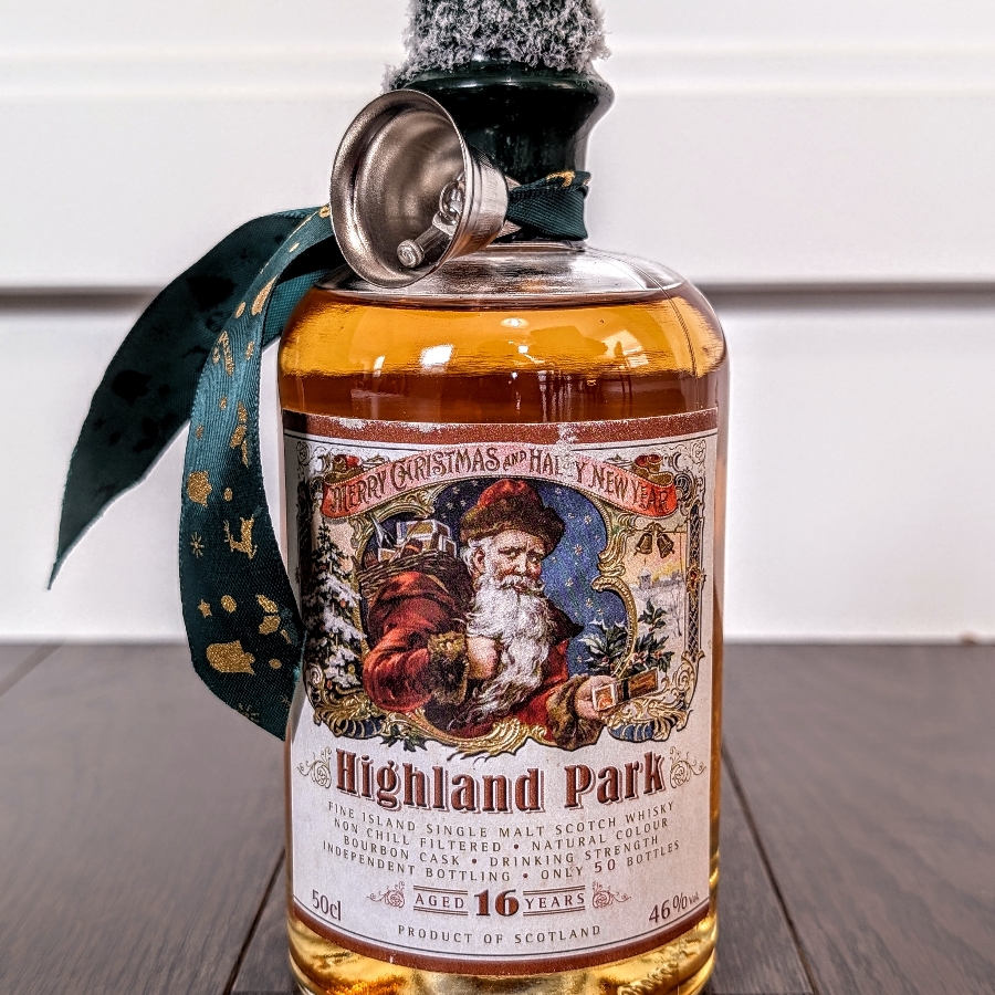Jack Wiebers Highland Park 16 Year Single Malt Scotch Whisky (Christmas Edition)