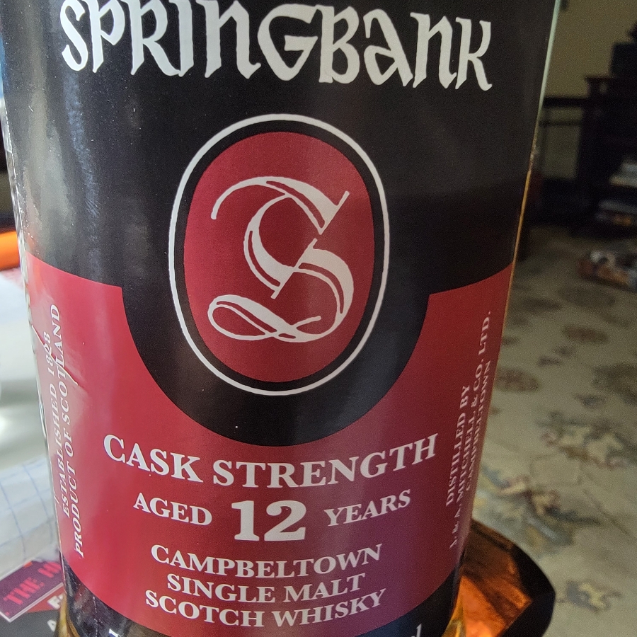 Springbank Cask Strength 12 Years