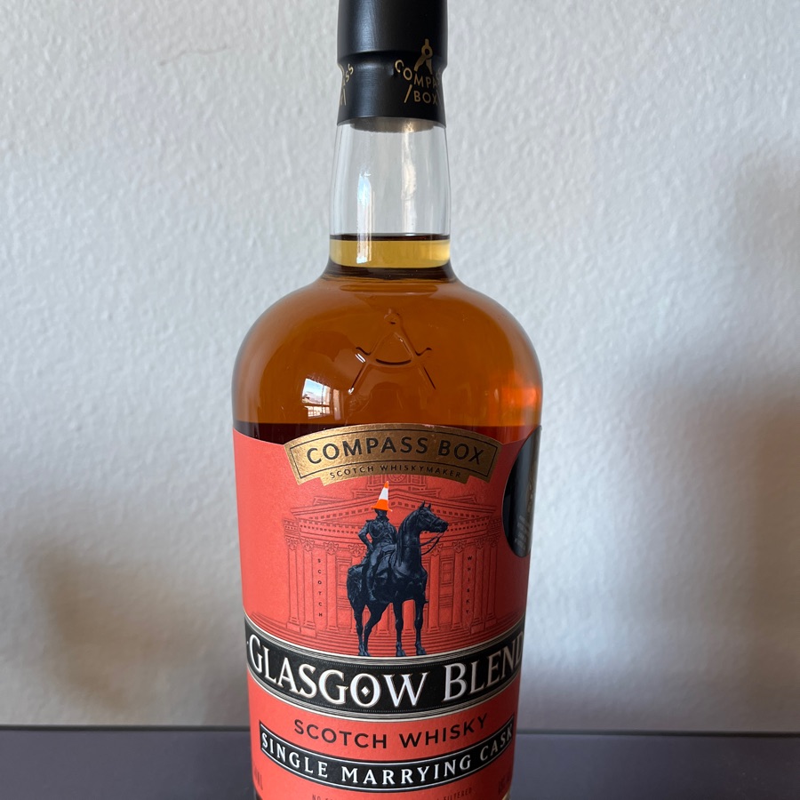 Compass Box Glasgow Blend Scotch Whisky Single Marrying Cask Seven Grand Cask No. 052