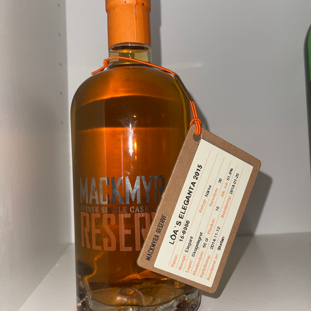 MACKMYRA RESERVE Löa's Eleganta 2015