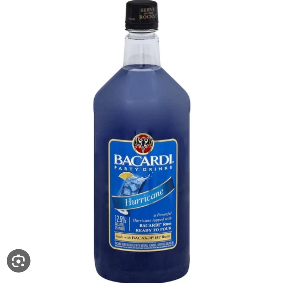 Bacardi Party Drinks Hurricane