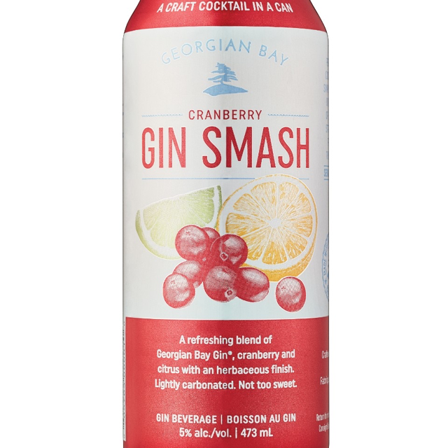 Georgian Bay Cranberry Gin Smash