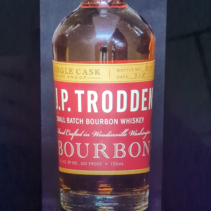 J.P. Trodden Single Cask Bourbon