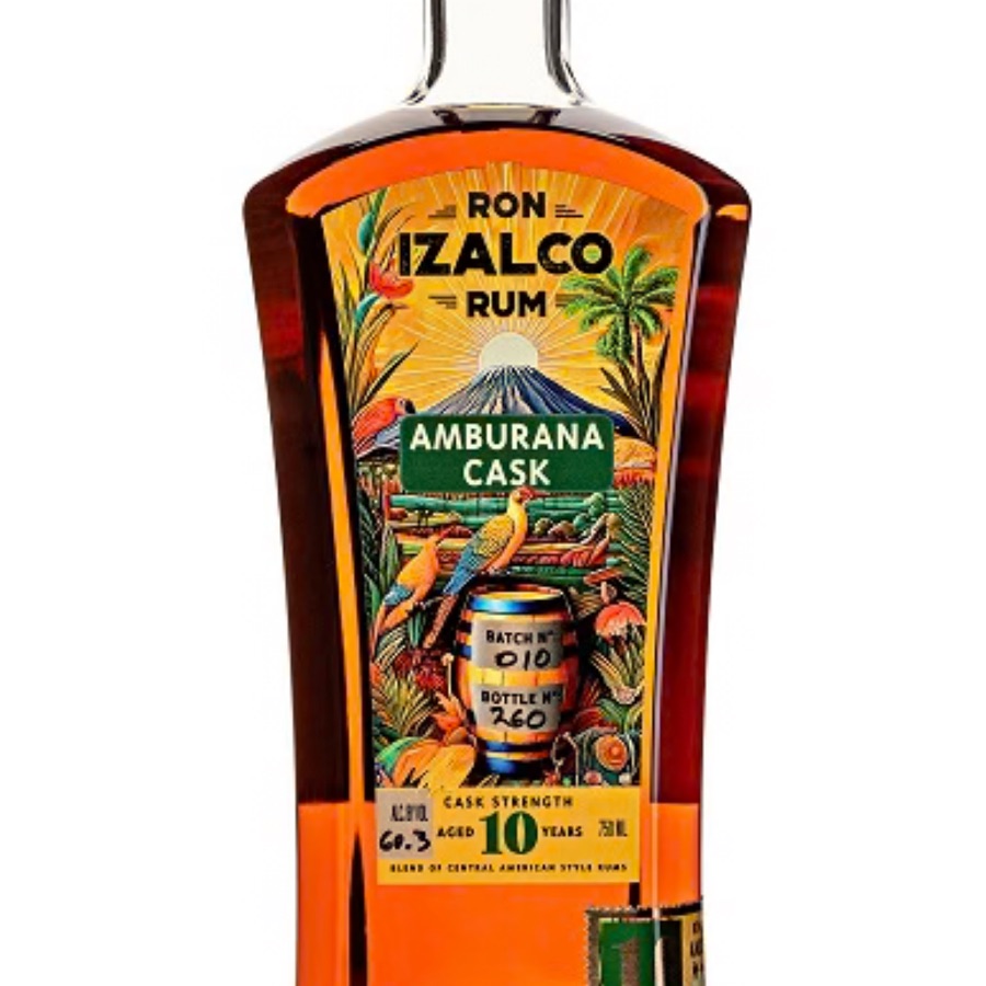 Ron Izalco Rum Amburana Cask Aged 10 Years