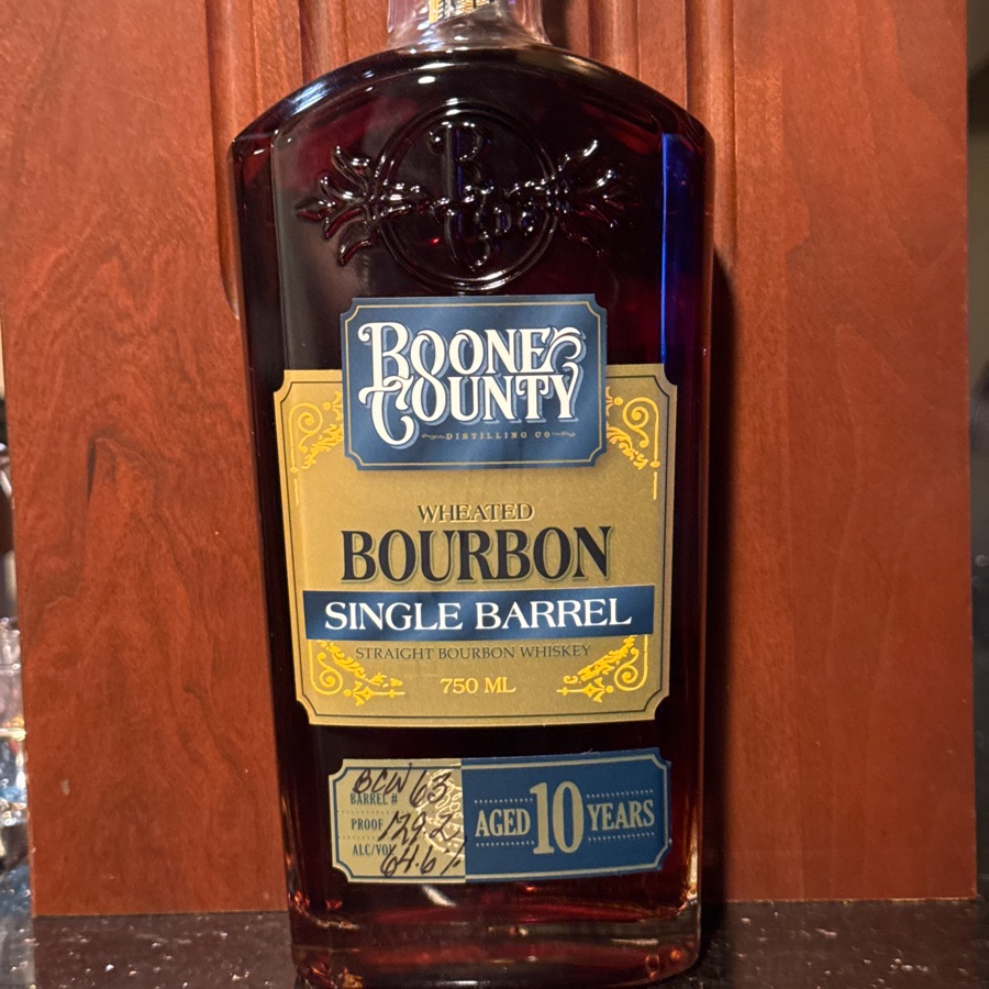 Boone County Wheated Bourbon Single Barrell