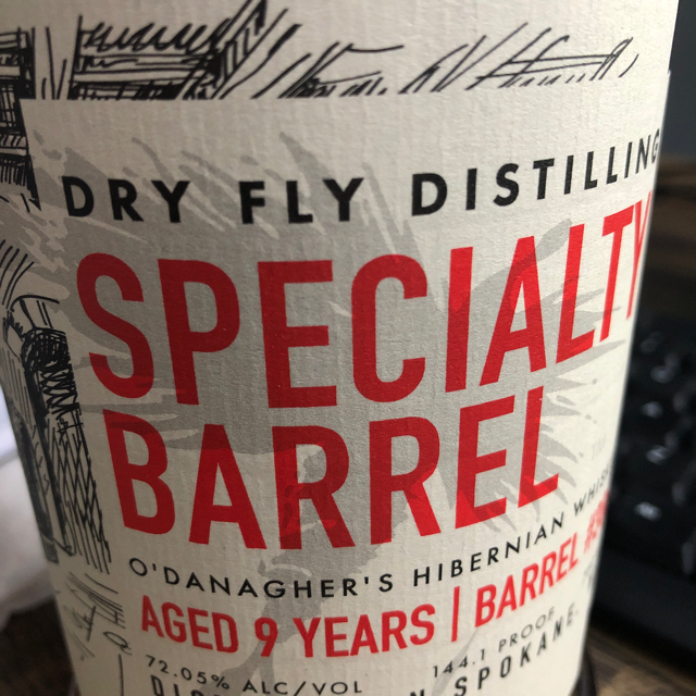 Dry Fly O'Danagher's Hibernian Whiskey Specialty Barrel