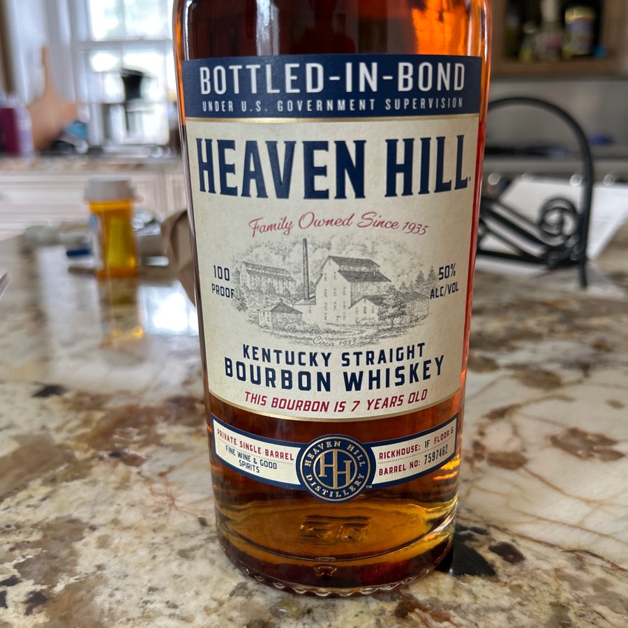 Heaven Hill Bottle-in-Bond Single Barrel