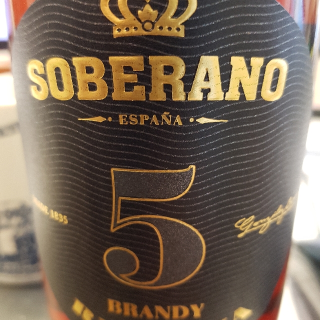 Soberano reserva 5 years old