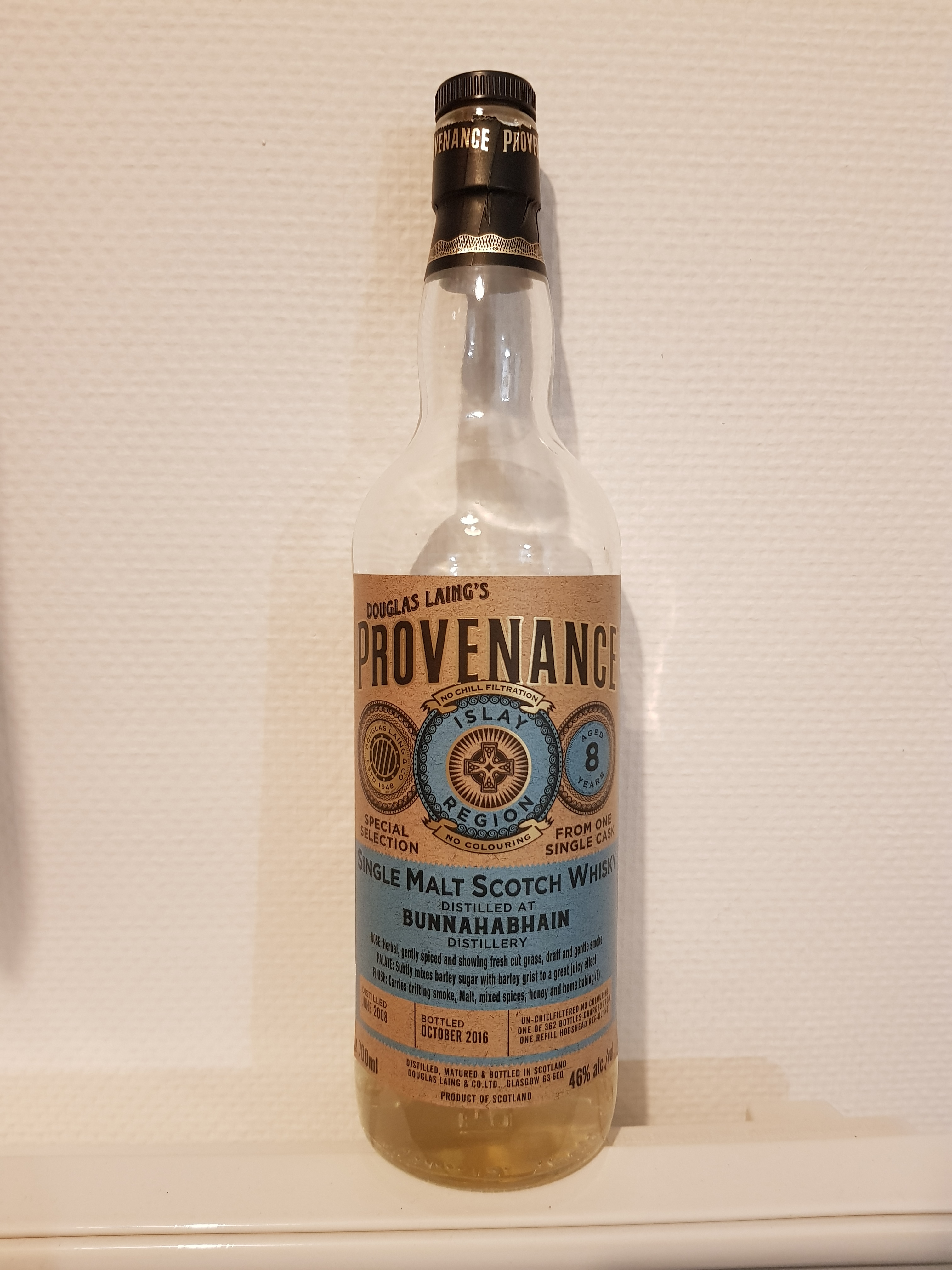 Provenance bunnahabhain