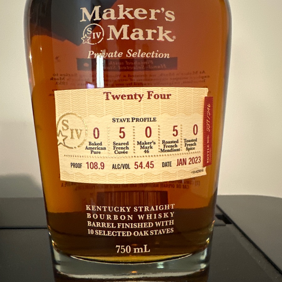 Maker's Mark Private Selection Twenty Four