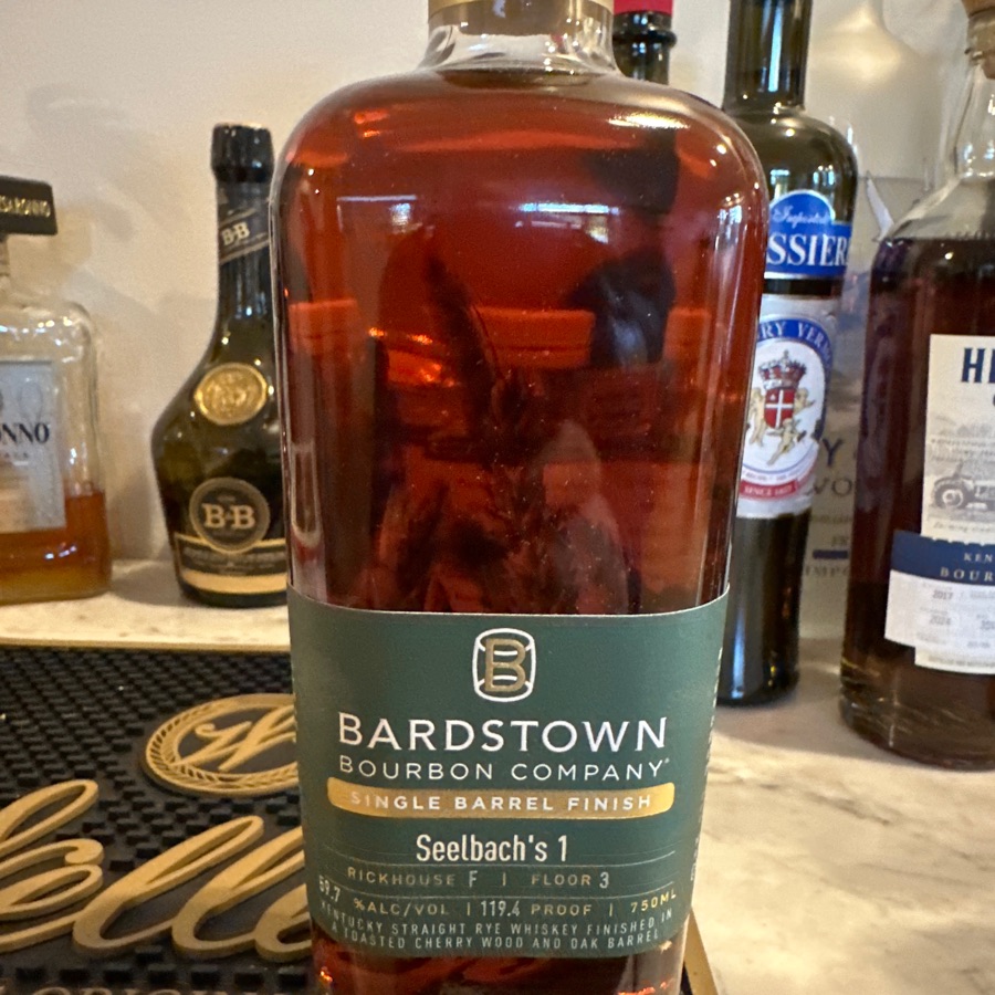Bardstown Bourbon Company Single Barrel Finish Rye Whiskey (Seelbach's 1)