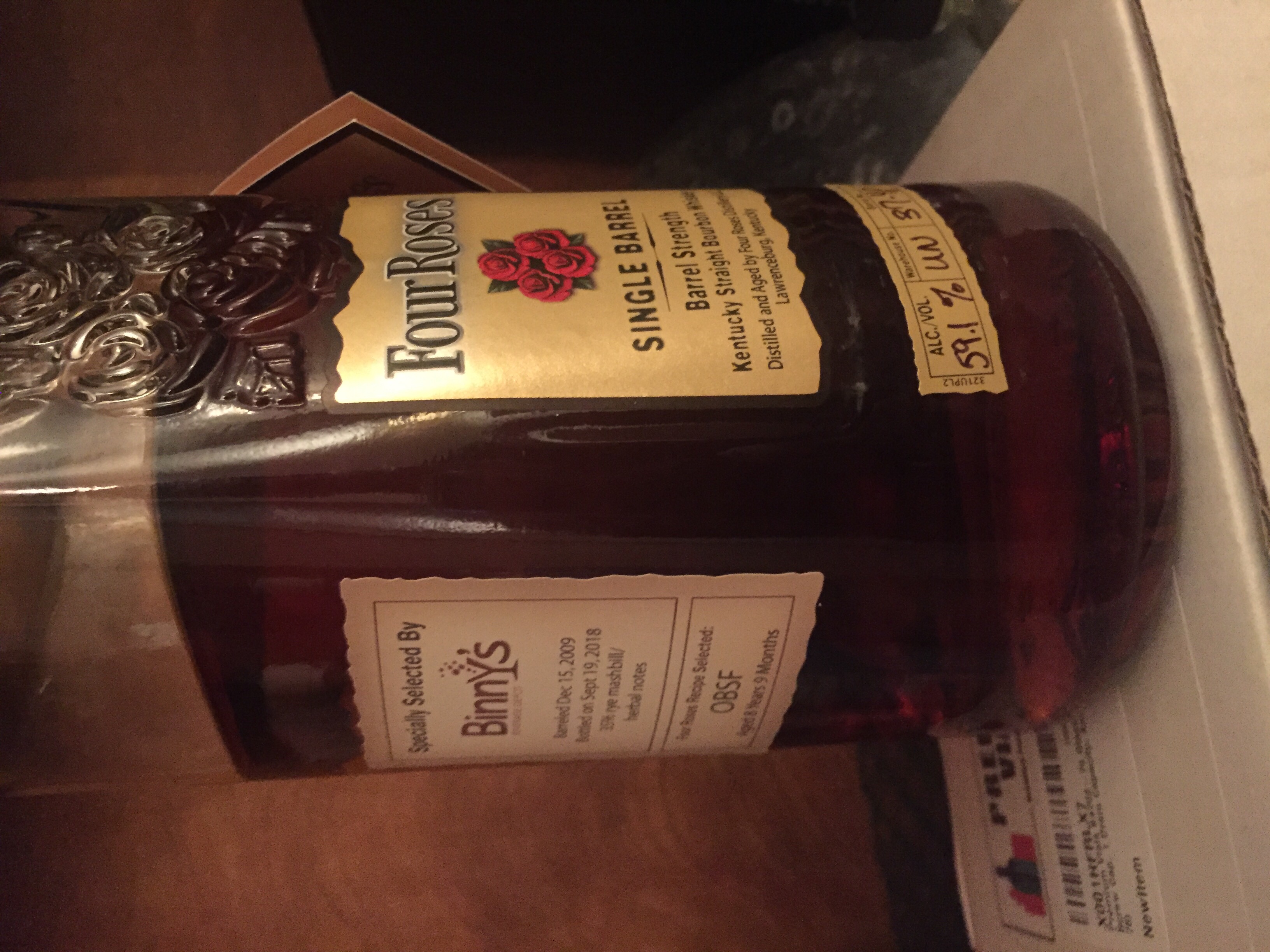 Four Roses Single Barrel Private Select OBSF (Binny's)