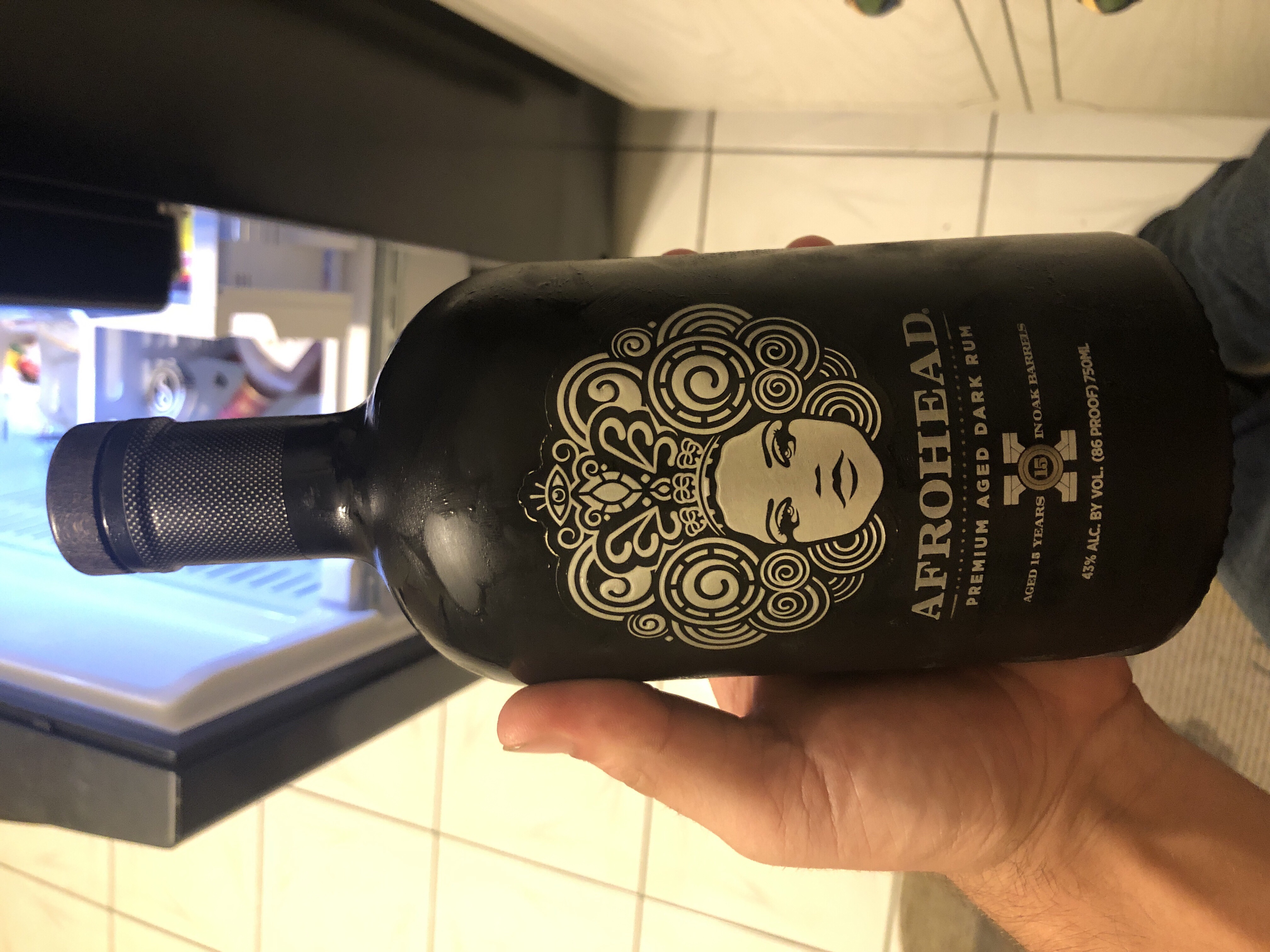 Afrohead premium aged dark rum
