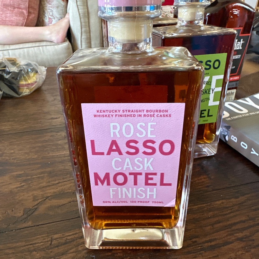 Lasso Motel Rose Cask Finish Kentucky Straight Bourbon Whiskey