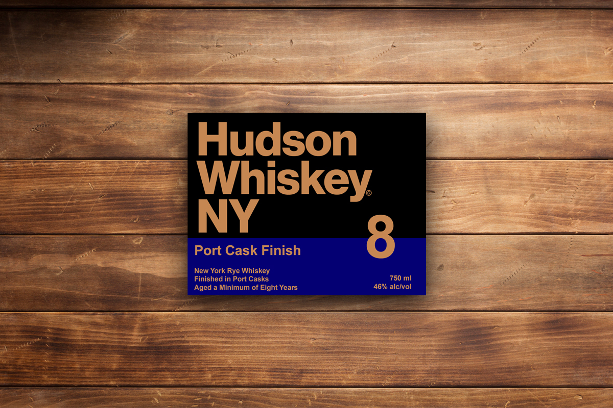 Hudson Whiskey 8 Year Port Cask Finish Rye