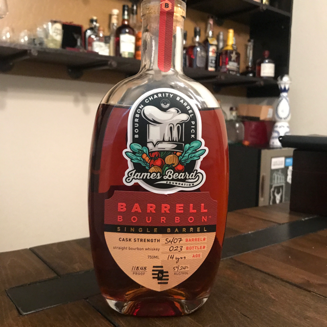 Barrel Bourbon James Beard Bourbon Charity Barrel Pick #S407