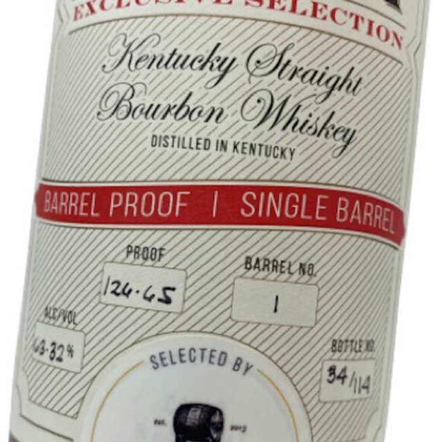 Medley Drammers club LA Pick single barrel CS bourbon