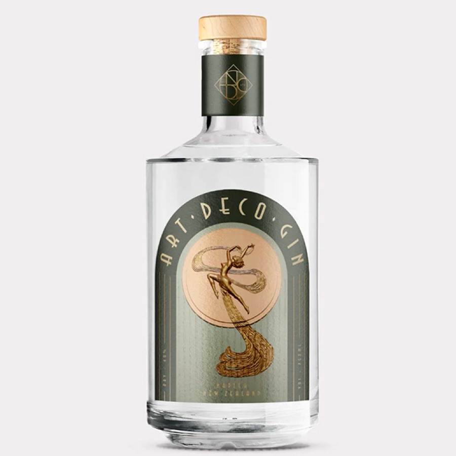 National Distillery Company Art Deco Gin