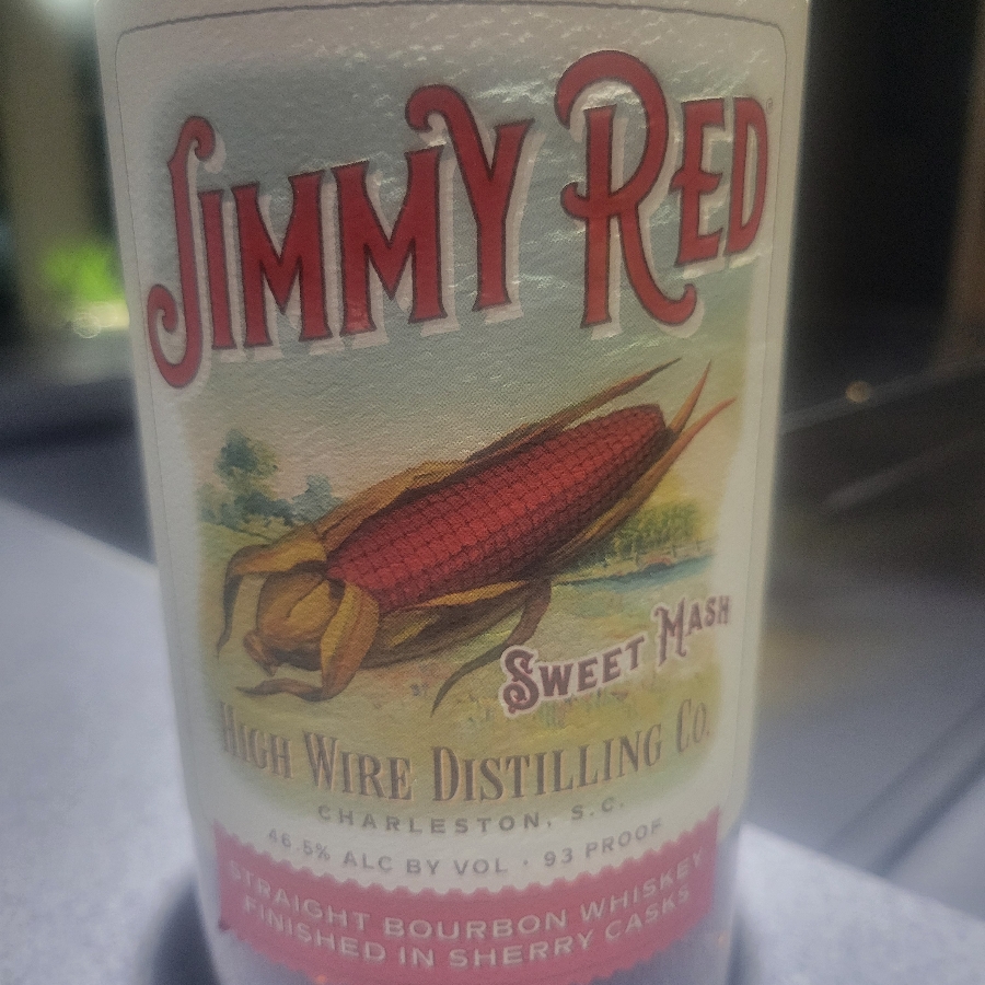 High Wire Jimmy Red Straight Bourbon Whiskey finished in Sherry Casks