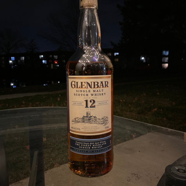 Glenbar Single Malt Scotch Whisky