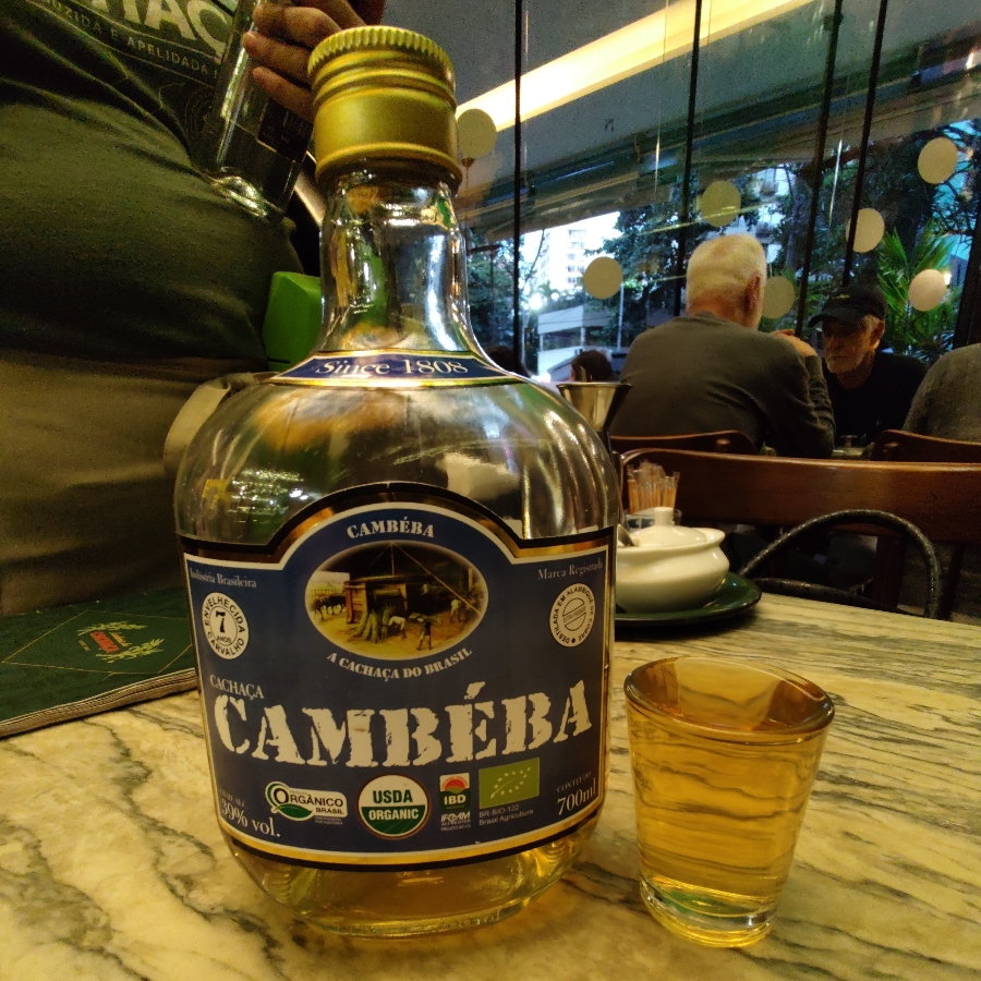 CACHAÇA CAMBEBA ORGANICA 7 ANOS CARVALHO