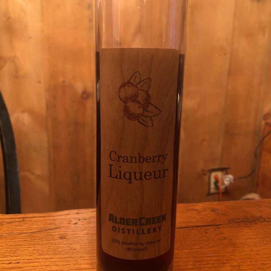 cranberry liqueur