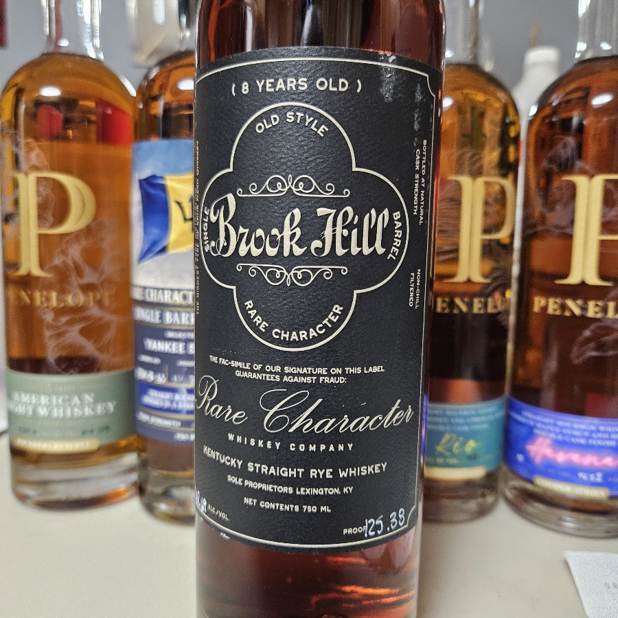 Brook Hill Kentucky straight rye 8 years
