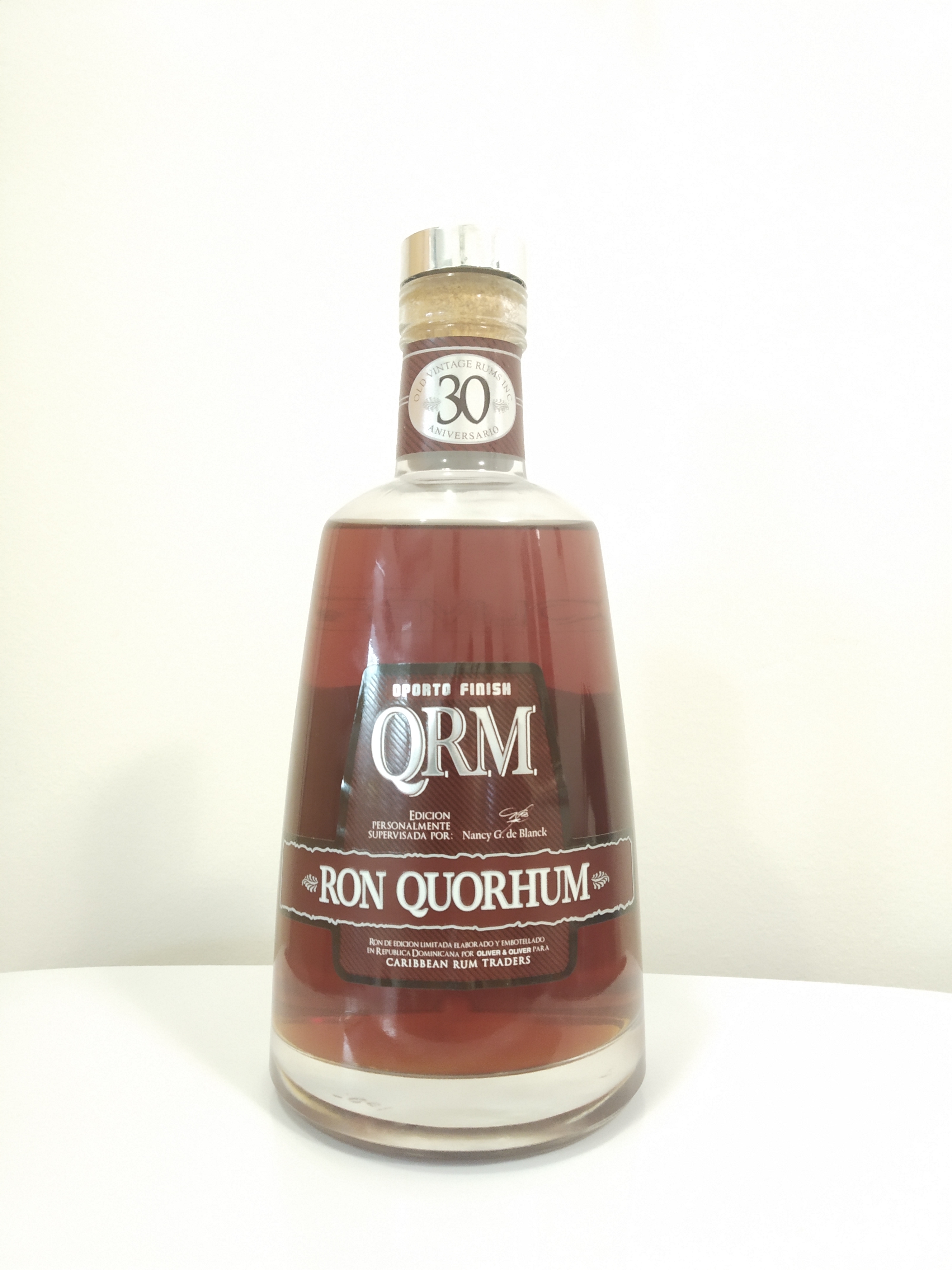 Ron Quorhum 30 Aniversario Oporto Finish