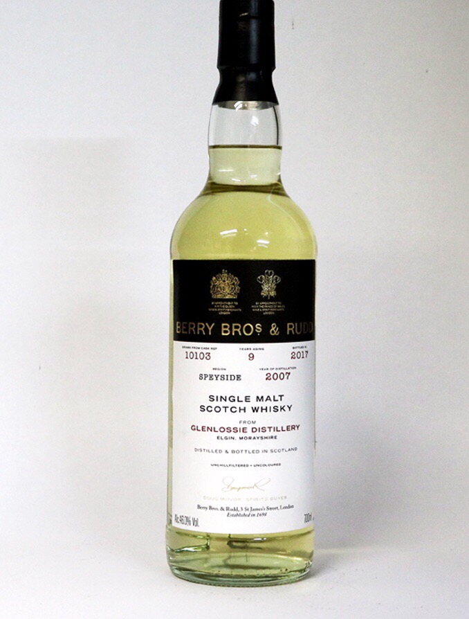 Glenlossie 2007 9 Year (Berry Bros. & Rudd)