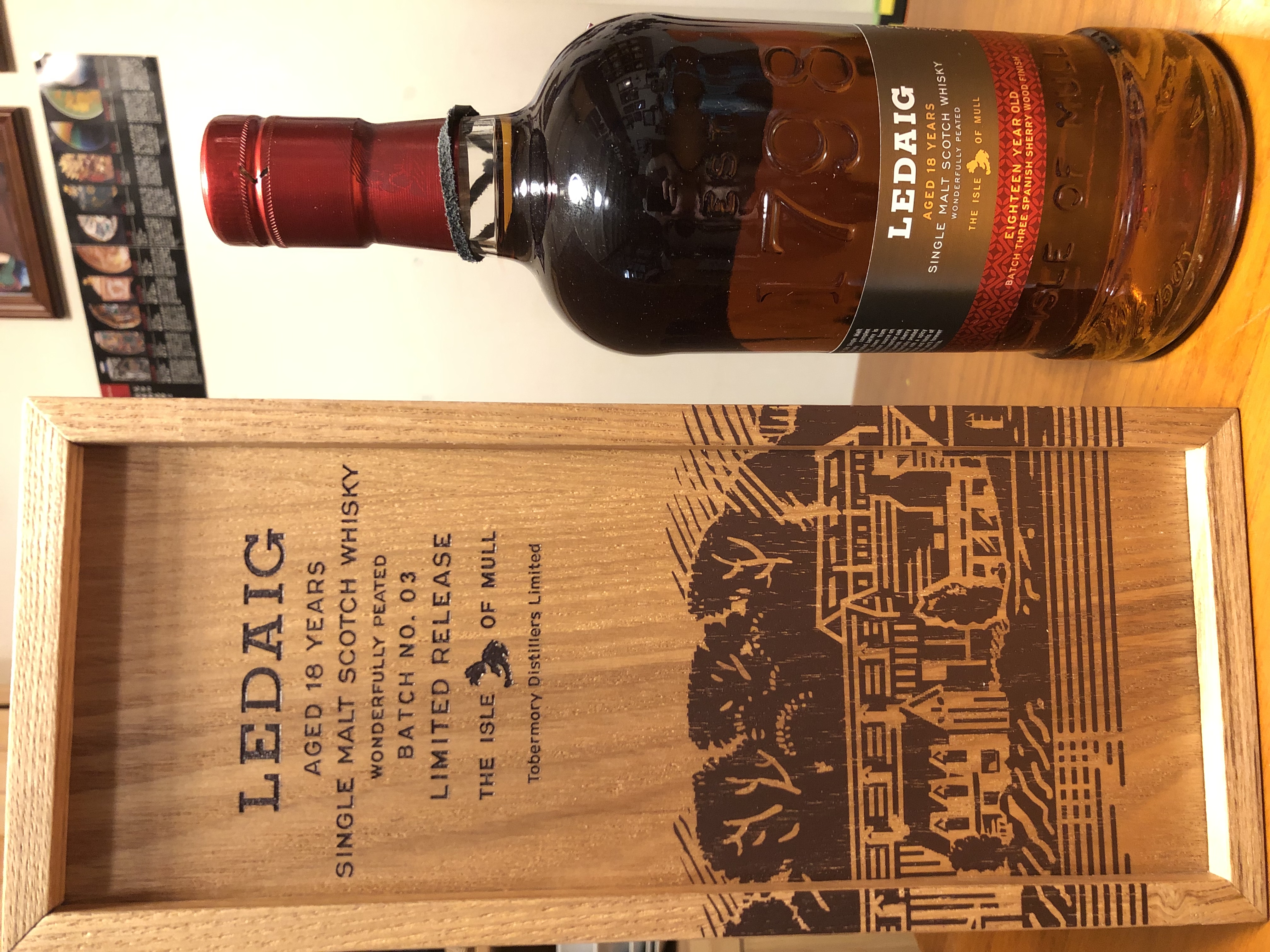 Ledaig 18 YEARS wonderfully peated Batch 3
