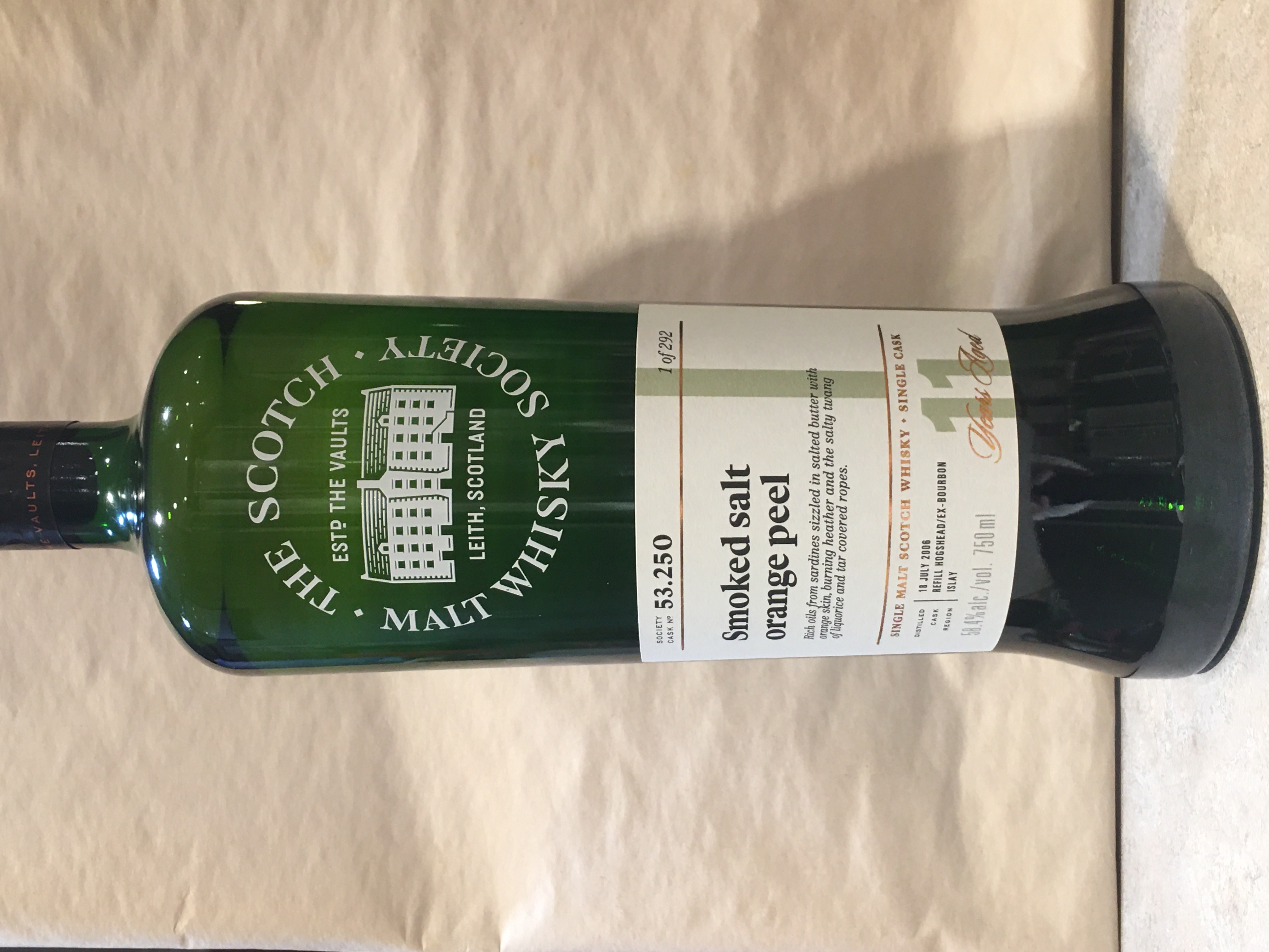 Smoked salt orange peel 53.250 (SMWS)