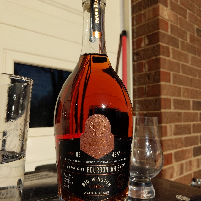 Broad Branch Big Winston Straight Bourbon Whiskey