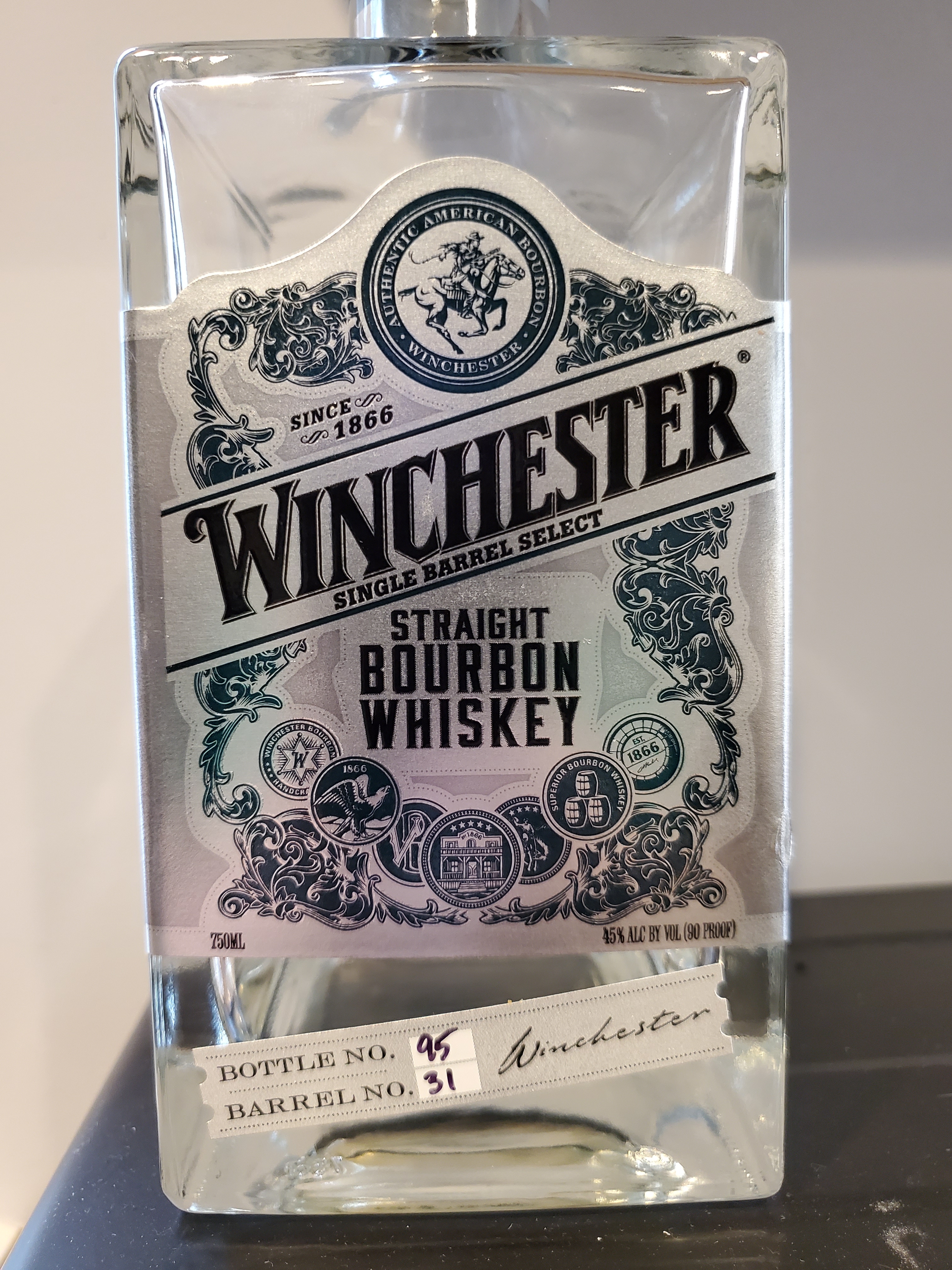 Winchester Single Barrel Select Straight Bourbon