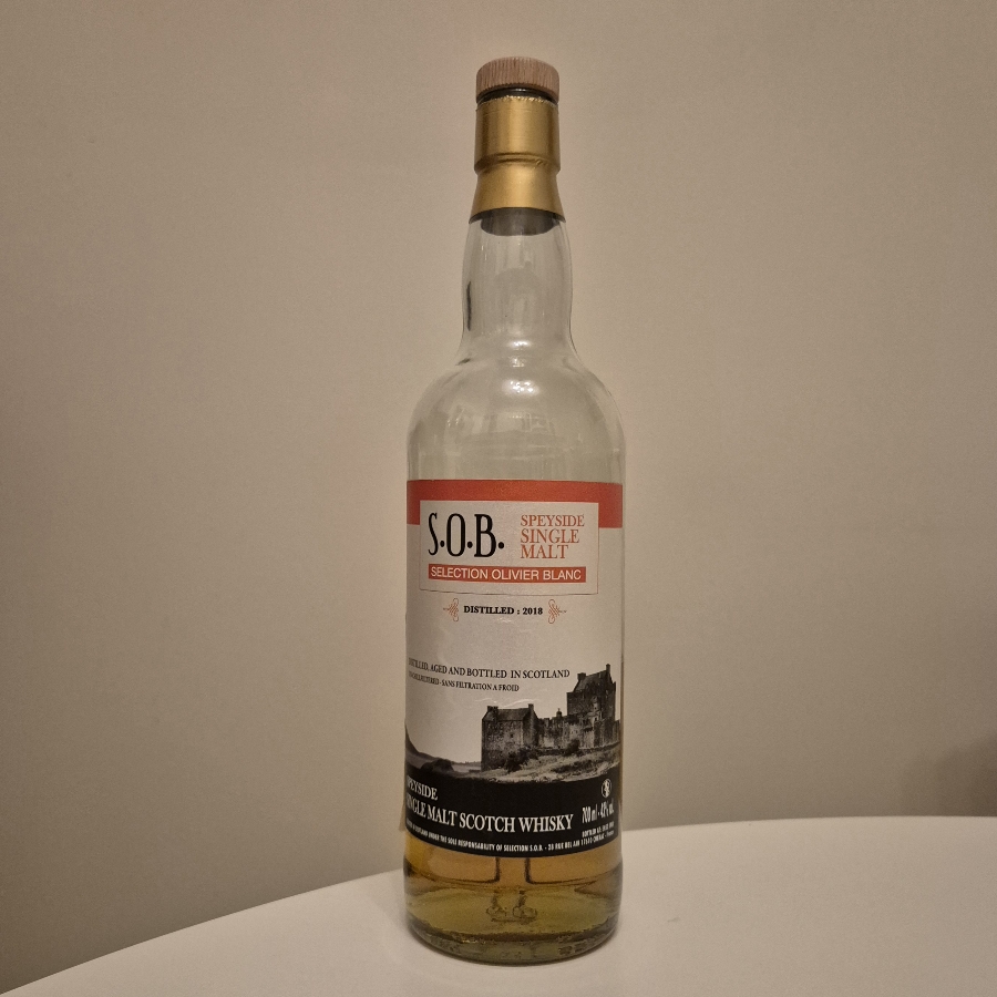 S.O.B. Speyside Single Molt Scotch Whisky