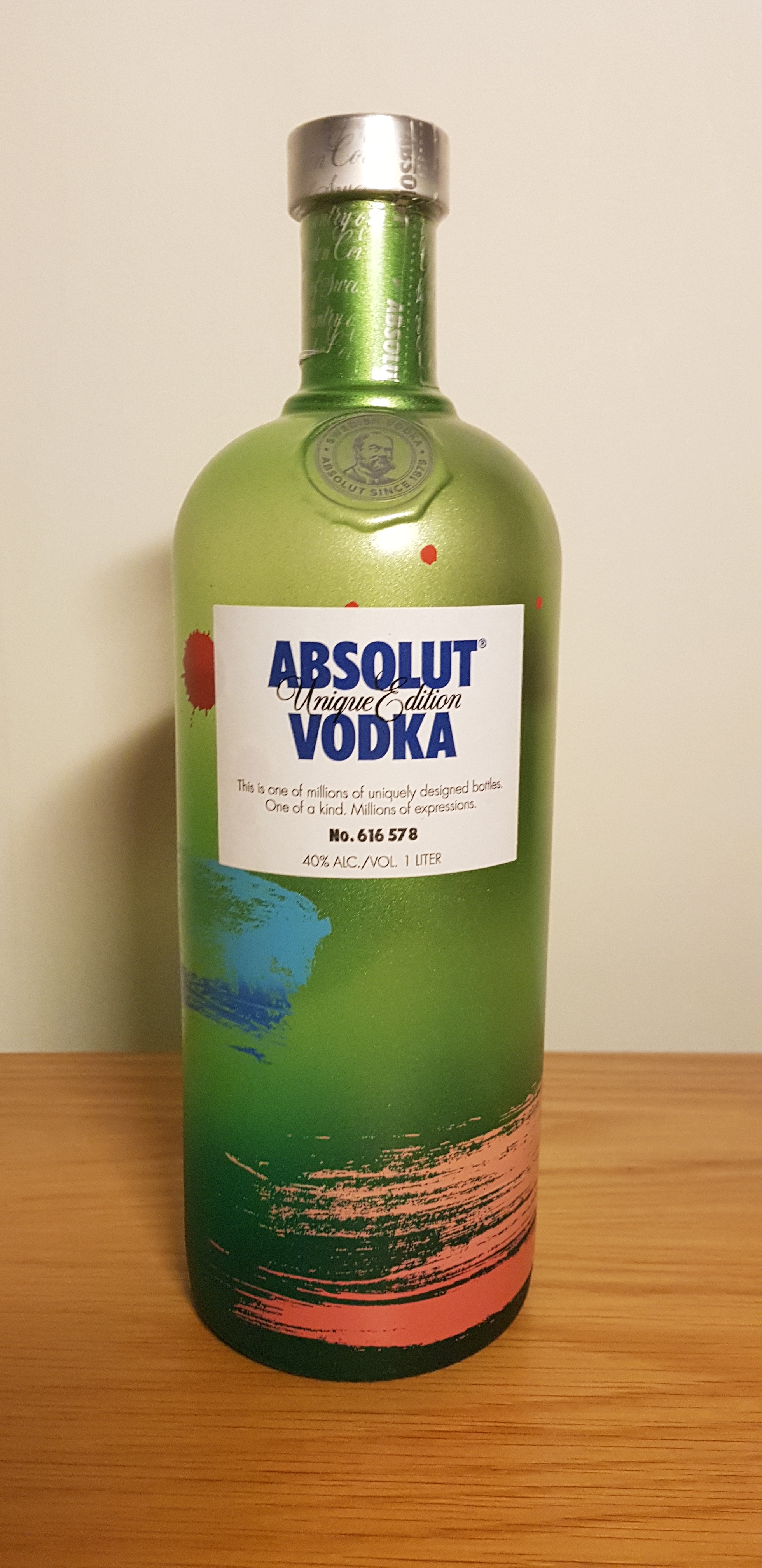 Absolut Vodka Unique Edition