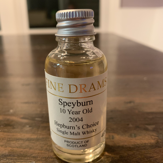Hepburn's Choice Speyburn 10 Year 2004