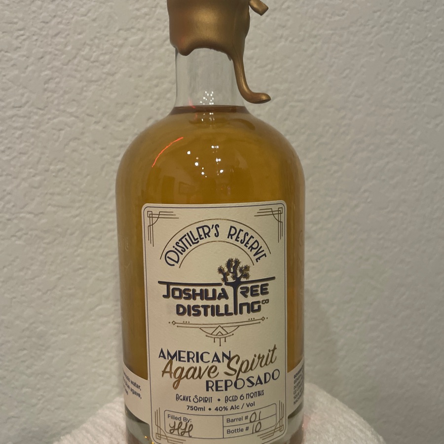 Joshua Tree Distilling: American Agave Spirit Reposado