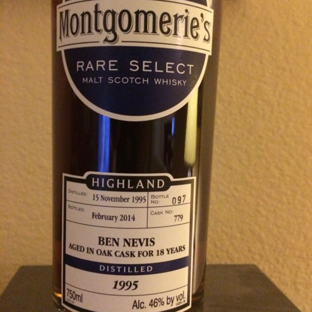 Ben Nevis 1995 18 Year Rare Select (Montgomerie's)